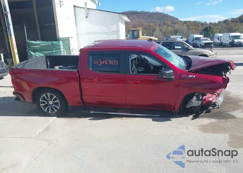 2021 Chevrolet Silverado 1500 4Wd Short Bed Rst из США, поврежденный, VIN 3GCUYEET4MG415611